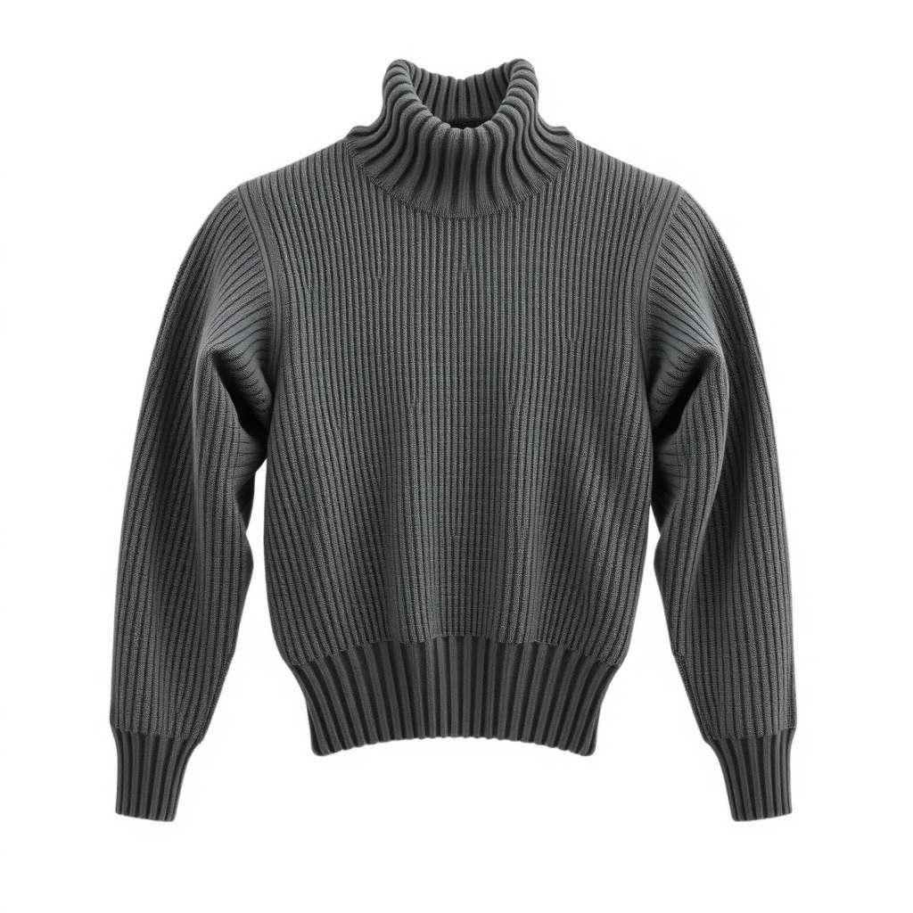 Charcoal Turtleneck