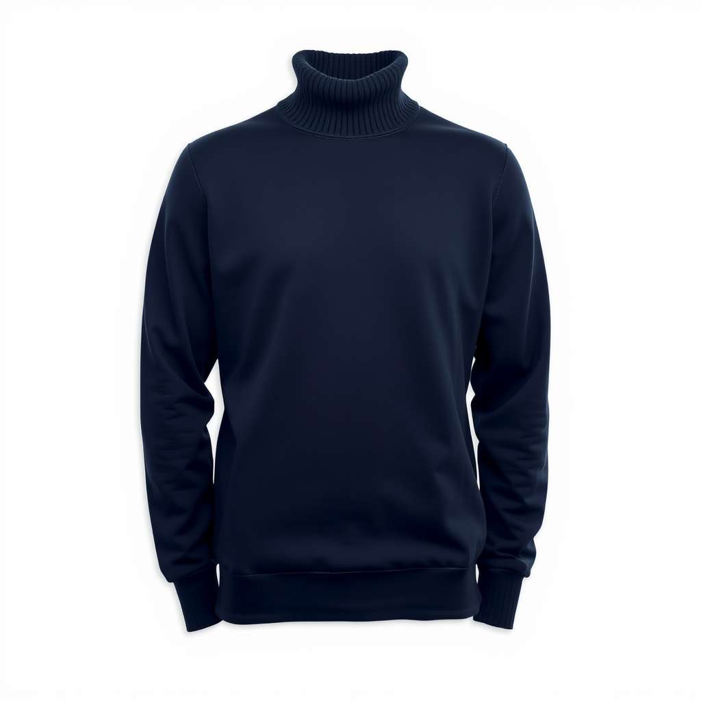 Navy Blue Turtleneck